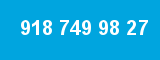 918 749 98 27 918 749 98 27